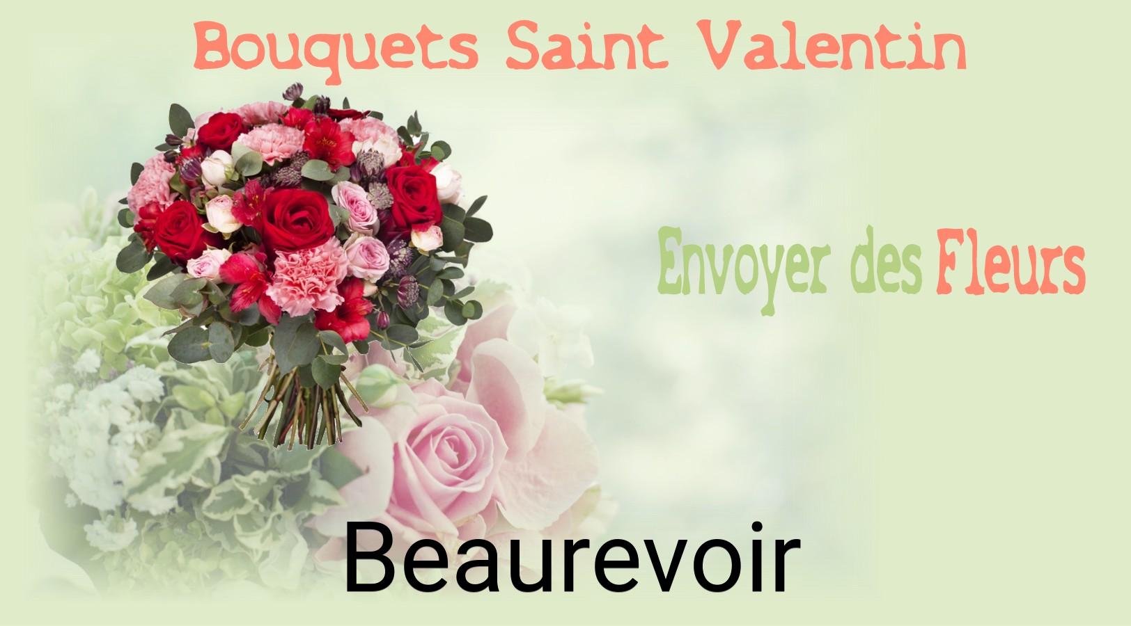 Roses de Saint-Valentin livrées à Beaurevoir